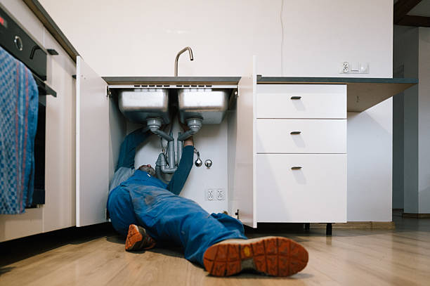 Professional Drain Cleaning technician working in Rolesville, NC